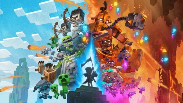 В релизном трейлере Minecraft Legends показали войну с пиглинами В релизном трейлере Minecraft Legends показали войну с пиглинами