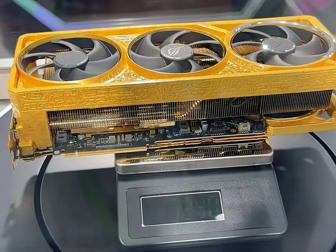 Asus RTX 5090 Gold — видеокарта за 39 млн ₽