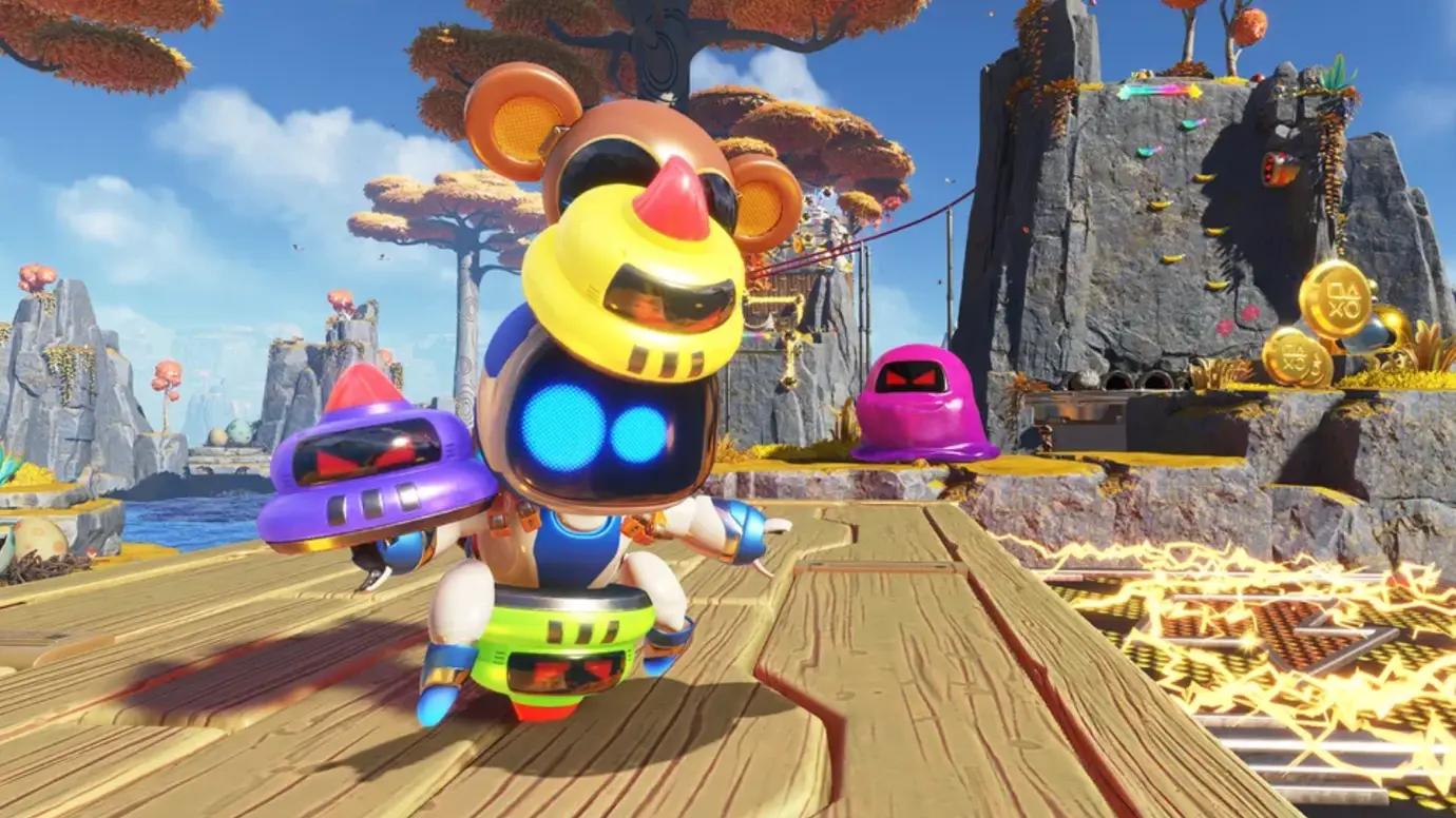 Astro Bot получил 5 новых уровней и ботов