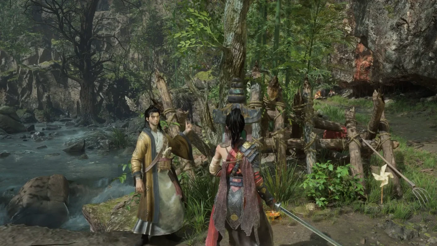Wuchang: Fallen Feathers — квест Хэ Юцзая