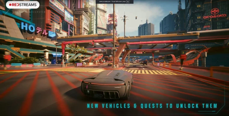Cyberpunk 2077: все машины из патча 2.3