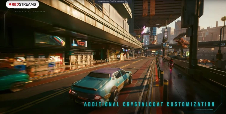Cyberpunk 2077: все машины из патча 2.3