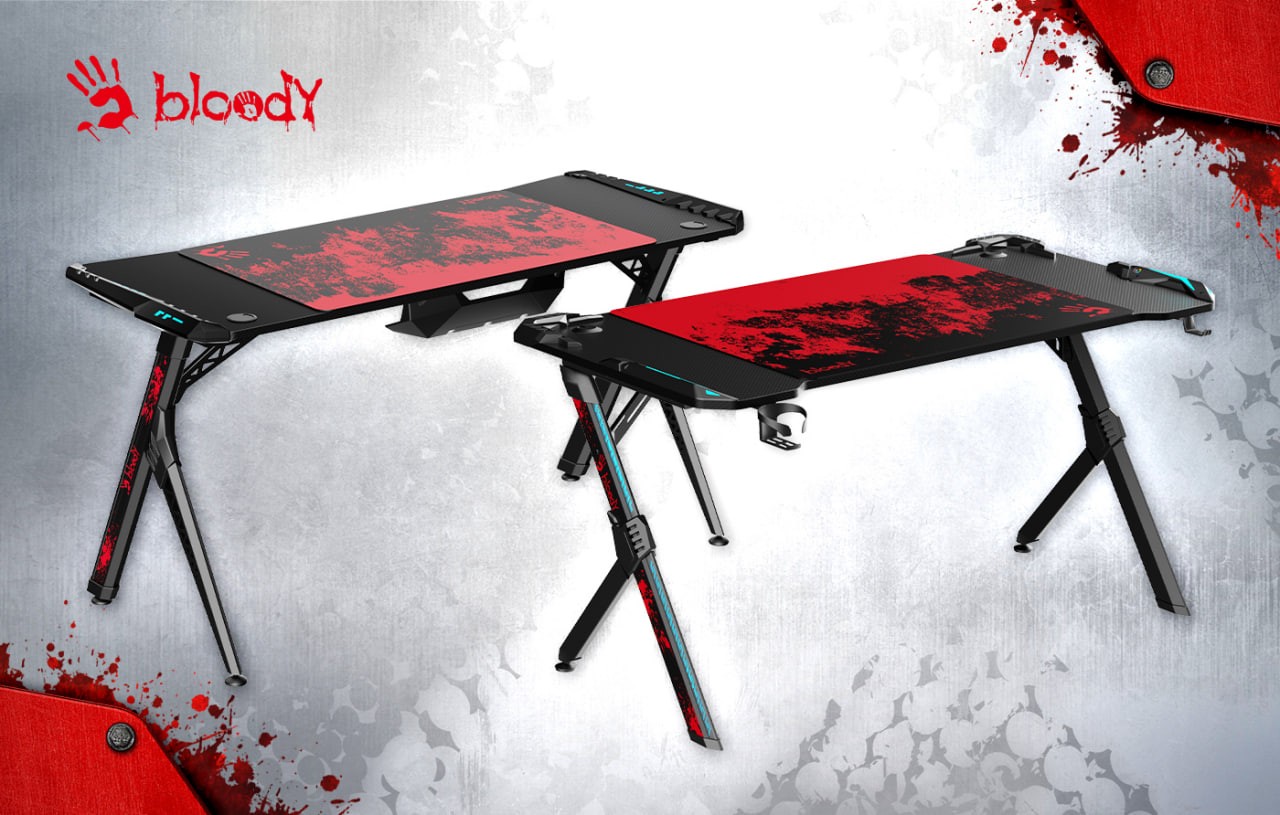 Игровые столы Bloody — стиль и комфорт для геймеров