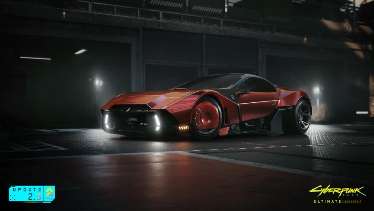 Cyberpunk 2077: все машины из патча 2.3