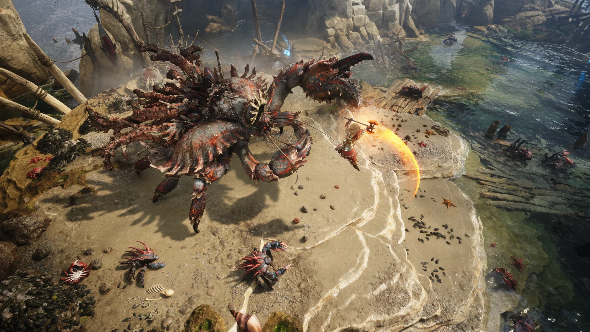 Titan Quest 2 — монеты для алтаря на берегу