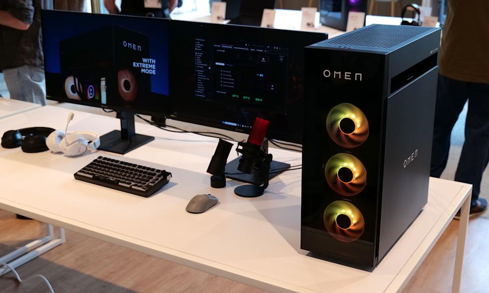 HP Omen Max 45L и новые HyperX гаджеты