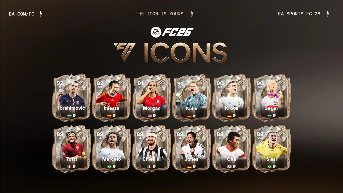 EA Sports FC 26: Иконы и бонусы предзаказа