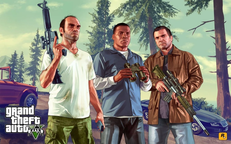 GTA V стала лидером продаж игр на PlayStation