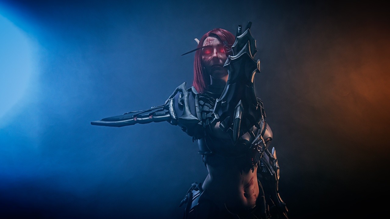 World of Warcraft: косплей паладина Леди Лиадрин