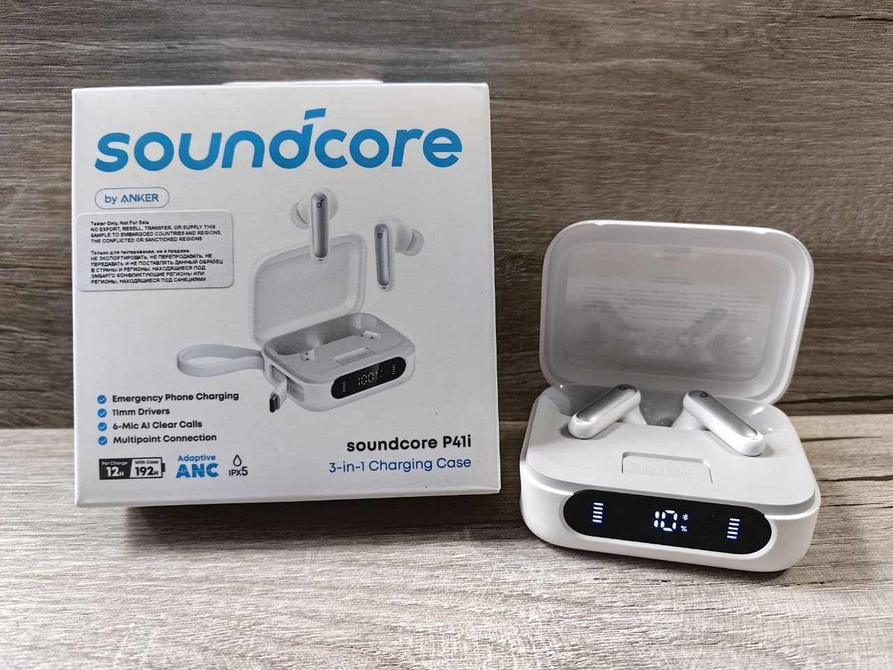 Обзор Soundcore P41i: кейс-подставка и зарядка