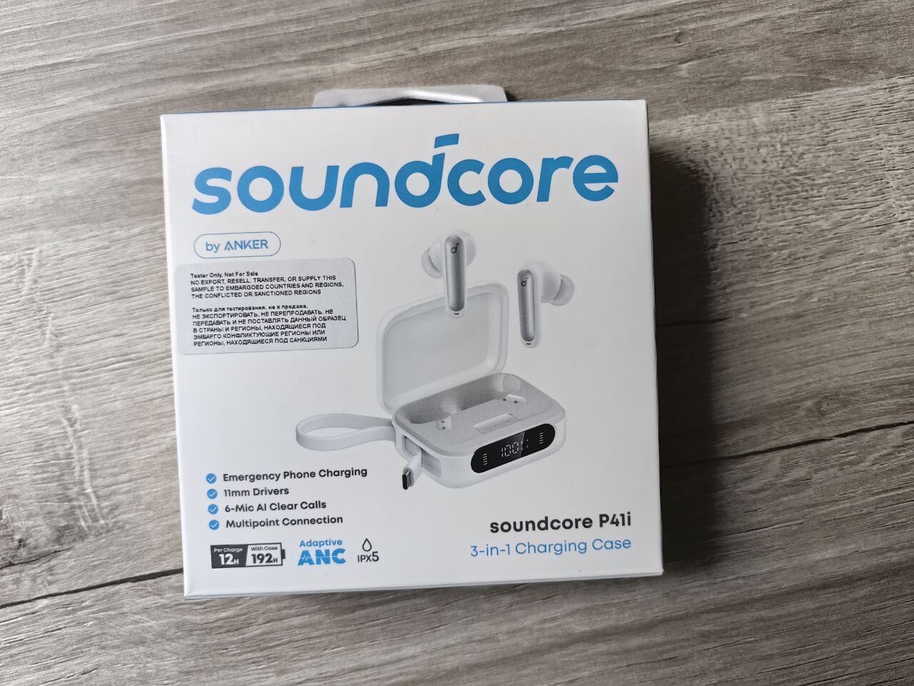 Обзор Soundcore P41i: кейс-подставка и зарядка