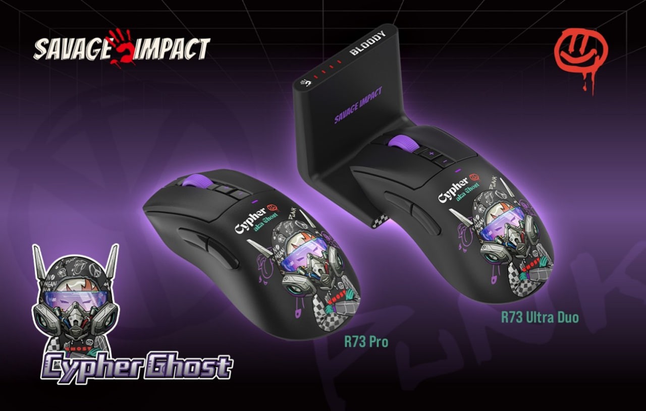 Bloody и Savage Impact показали новые мыши