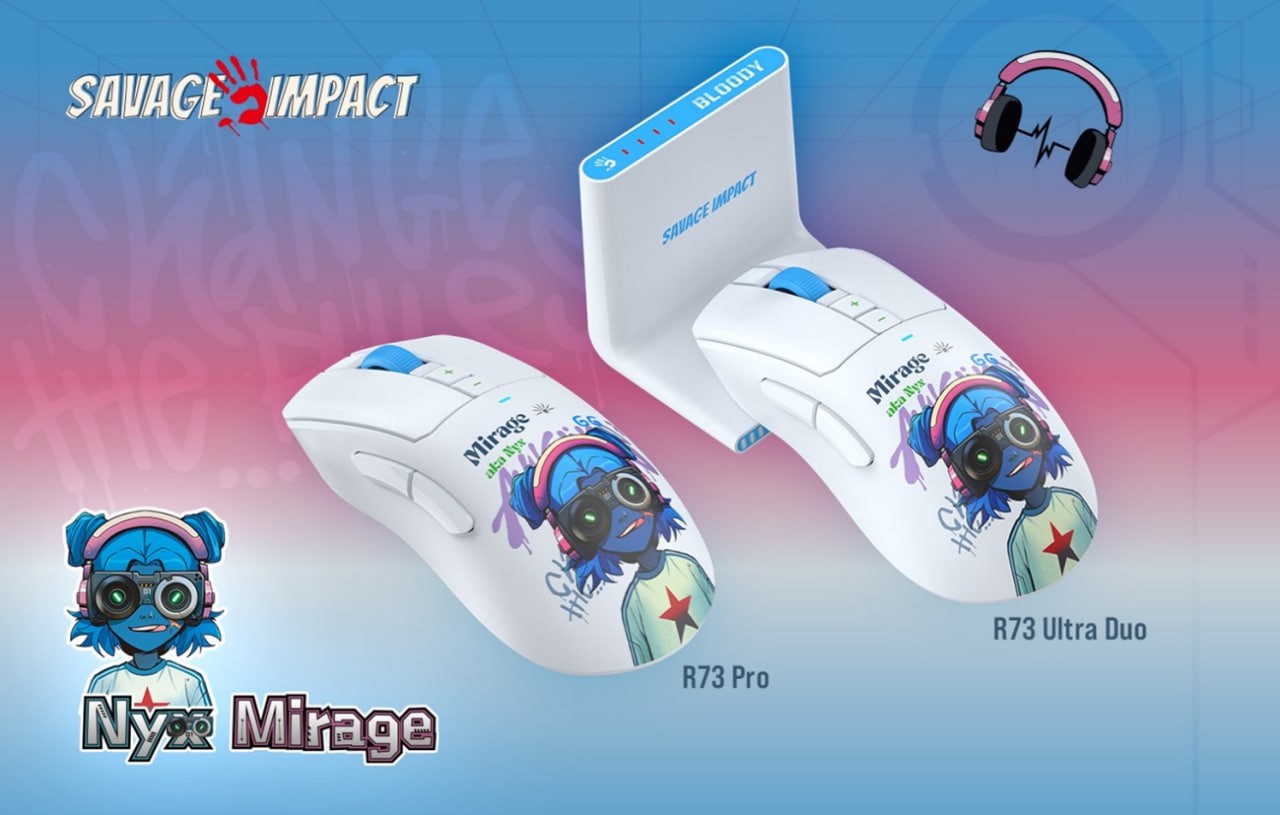 Bloody и Savage Impact показали новые мыши