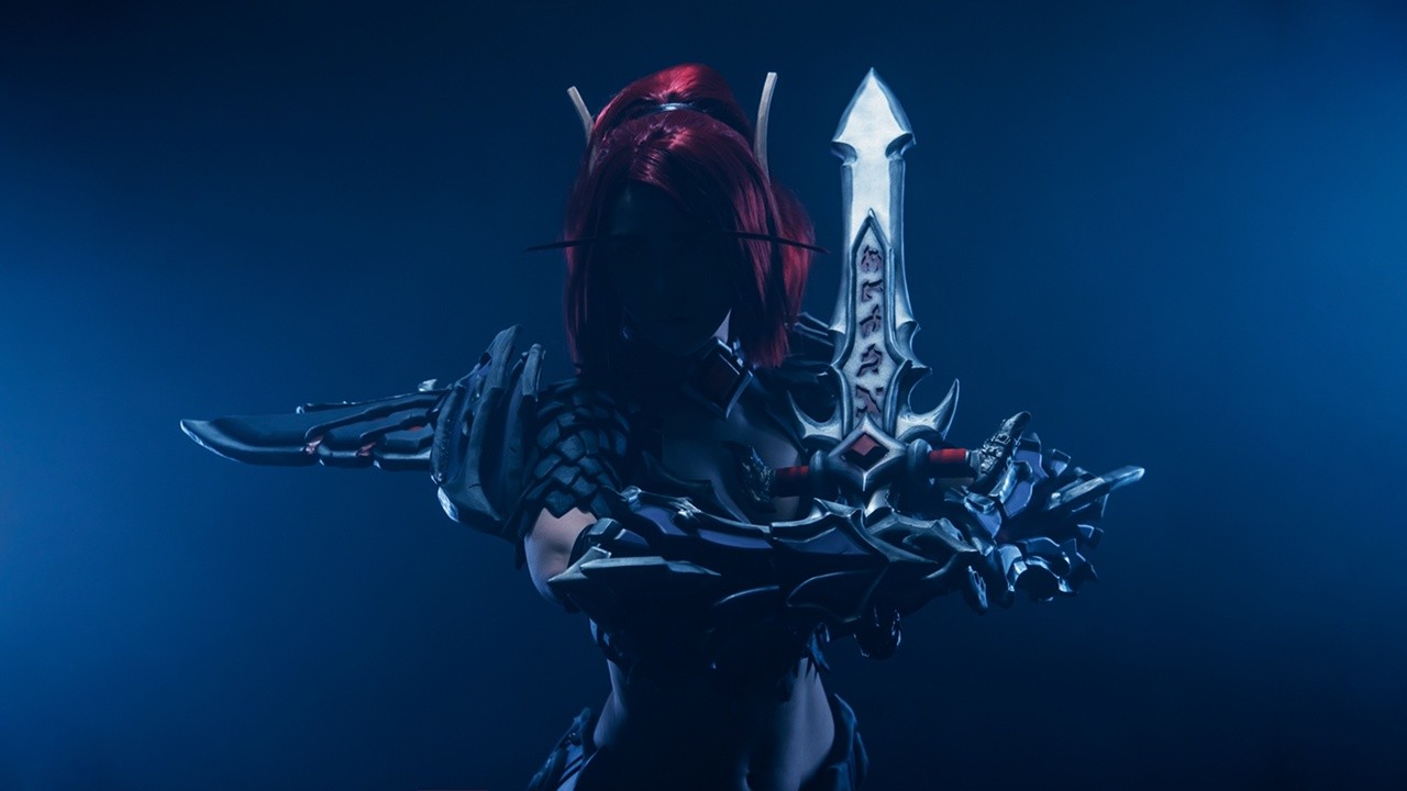 World of Warcraft: косплей паладина Леди Лиадрин