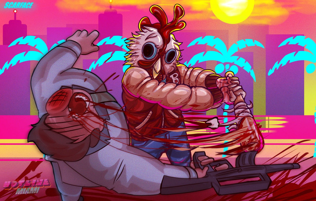 Devolver Digital подала в суд из-за мерча Hotline Miami