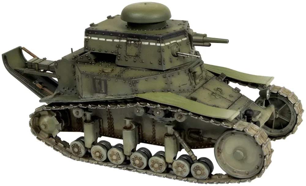 Сборная модель советского лёгкого танка МС-1