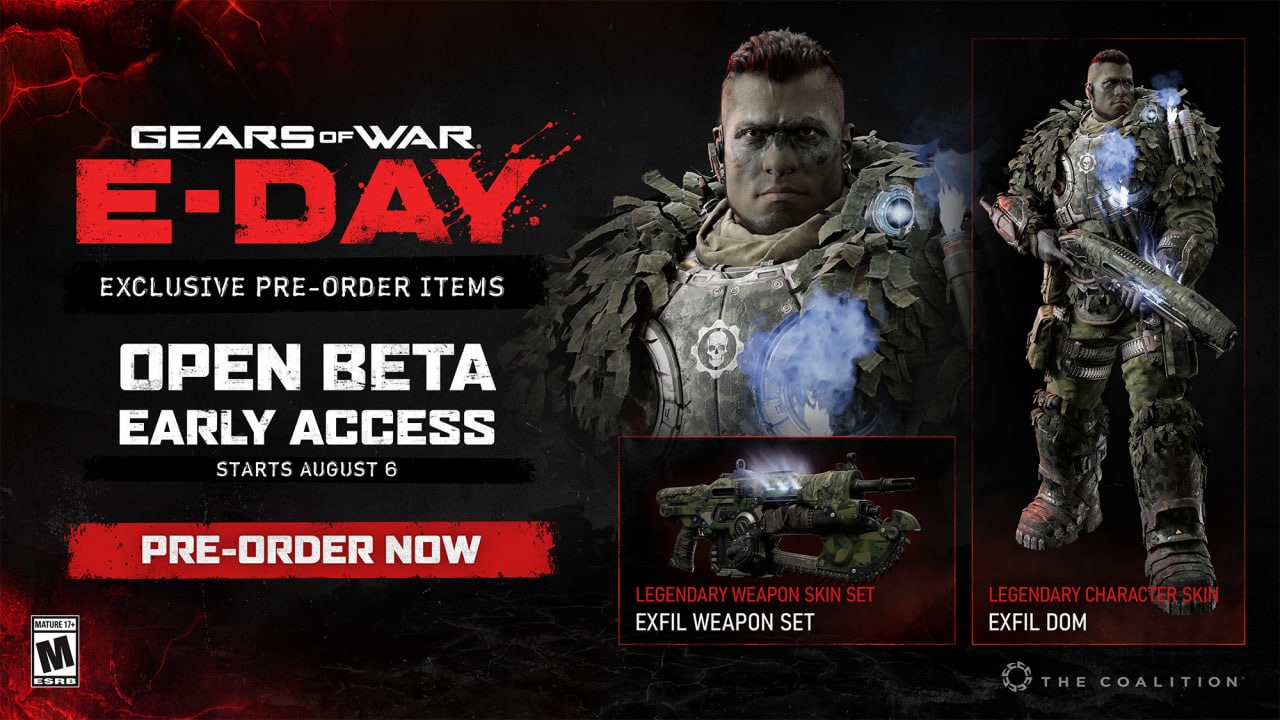 ОБТ мультиплеера Gears of War: E-Day стартует в августе