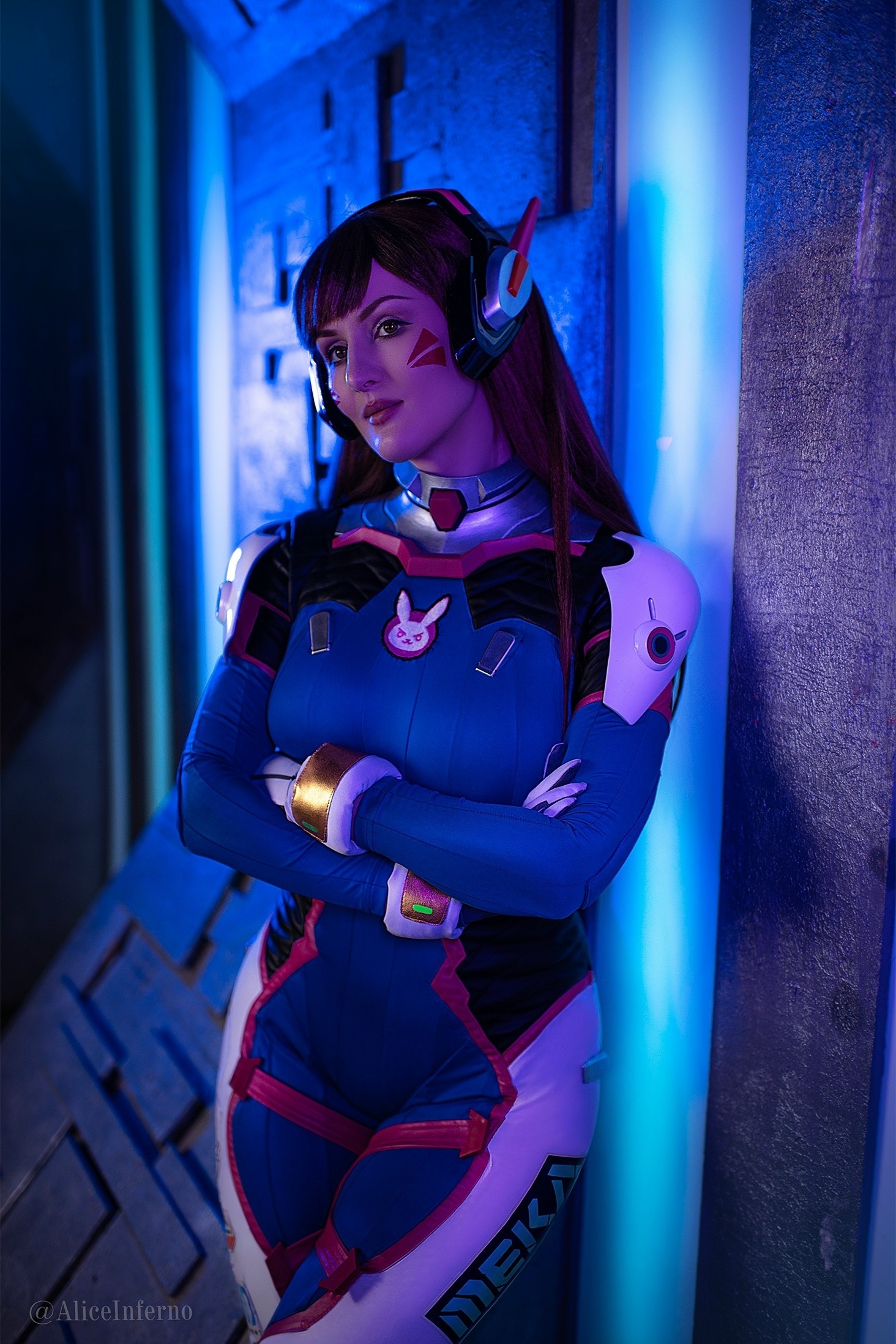D.Va из Overwatch: косплей с вайбом победы
