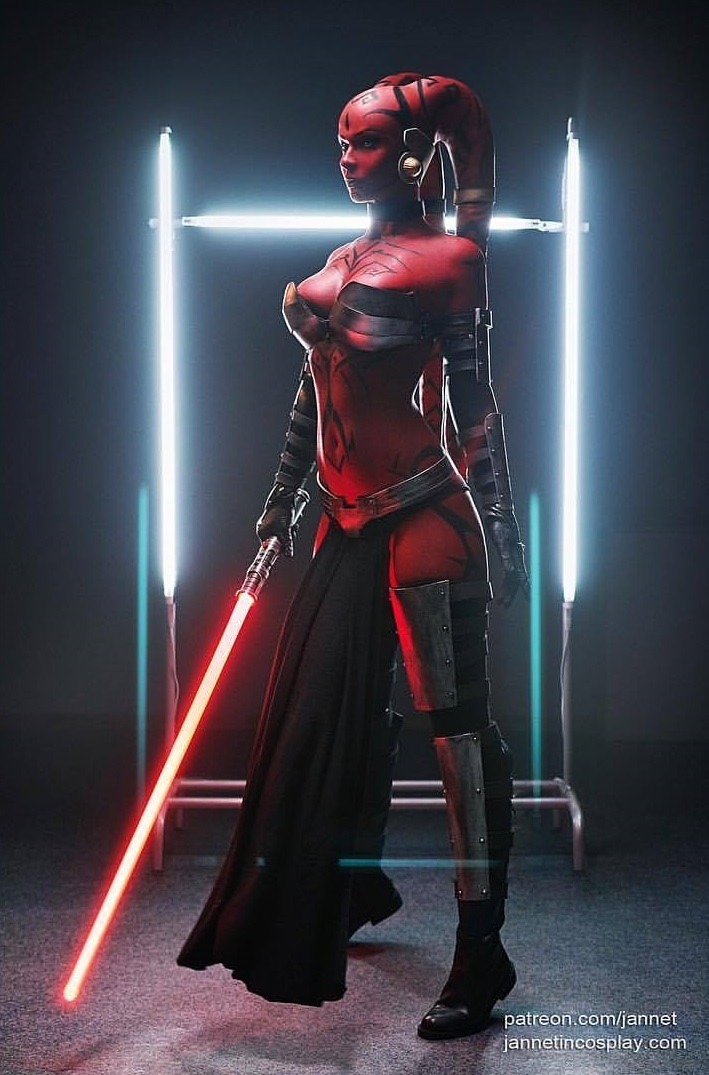 Дарт Талон из Star Wars: косплей владычицы тьмы
