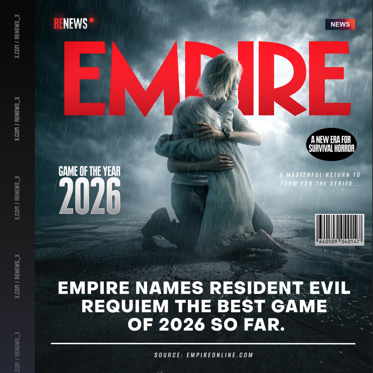 Resident Evil Requiem возглавила топ игр по версии Empire