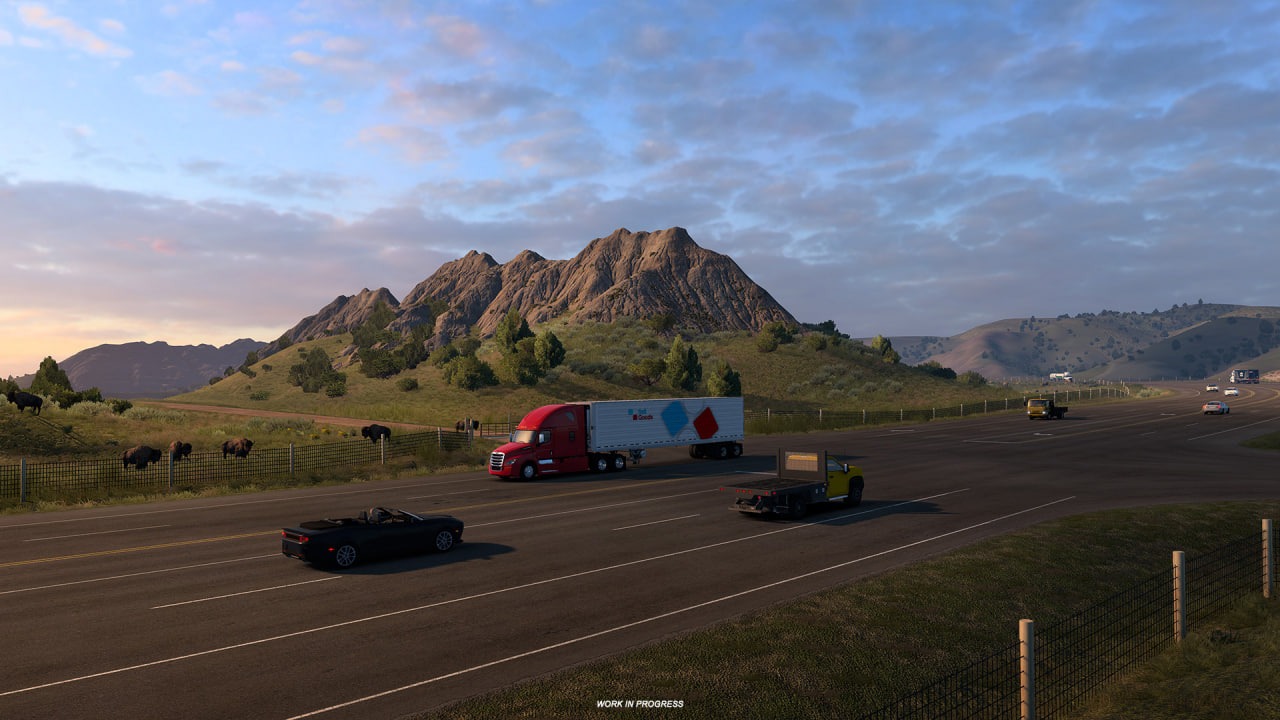 American Truck Simulator отправится в Северную Дакоту
