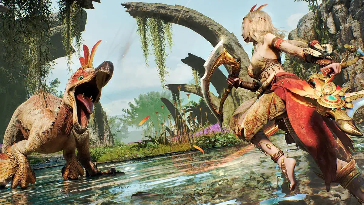 Monster Hunter Outlanders получила оригинального дракона