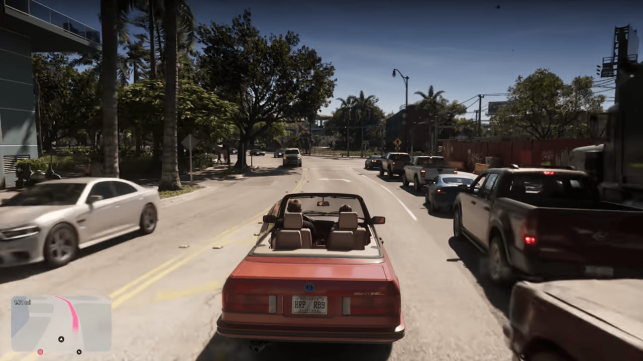 GTA VI на старте не получит полноценный вид от первого лица