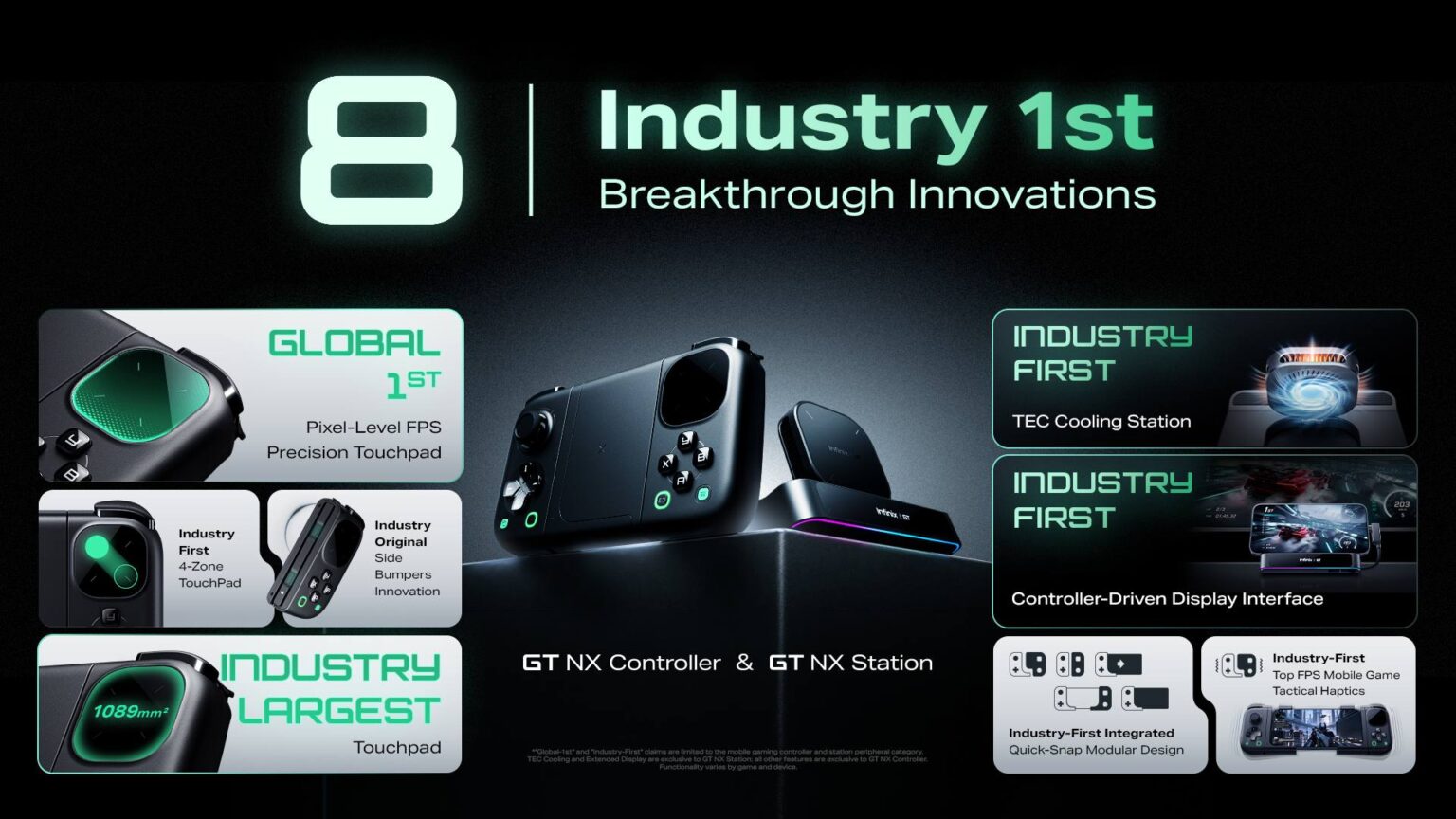 Infinix GT NX Controller и игровая док-станция GT NX Station