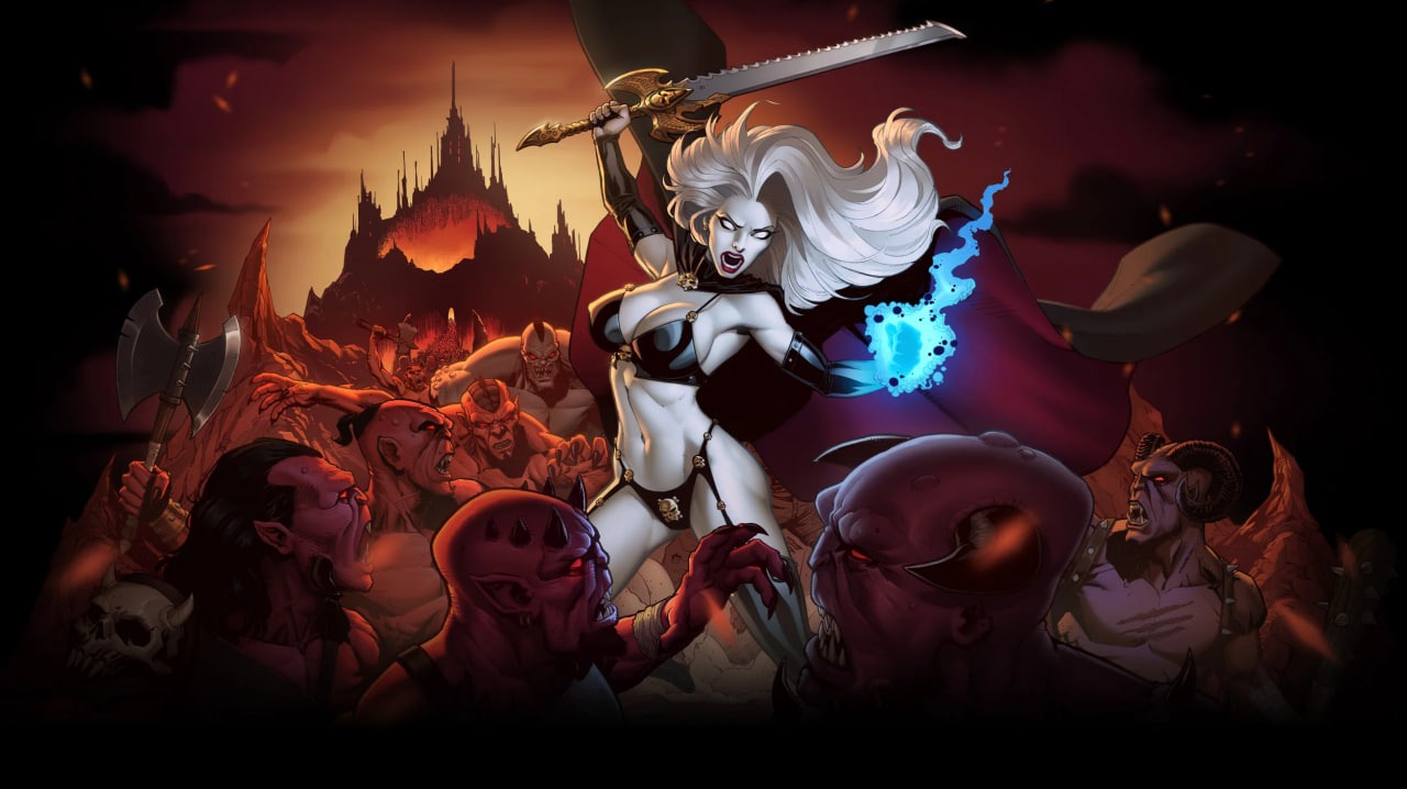 Lady Death Demonicron — ретро-экшен по комиксам 90-х
