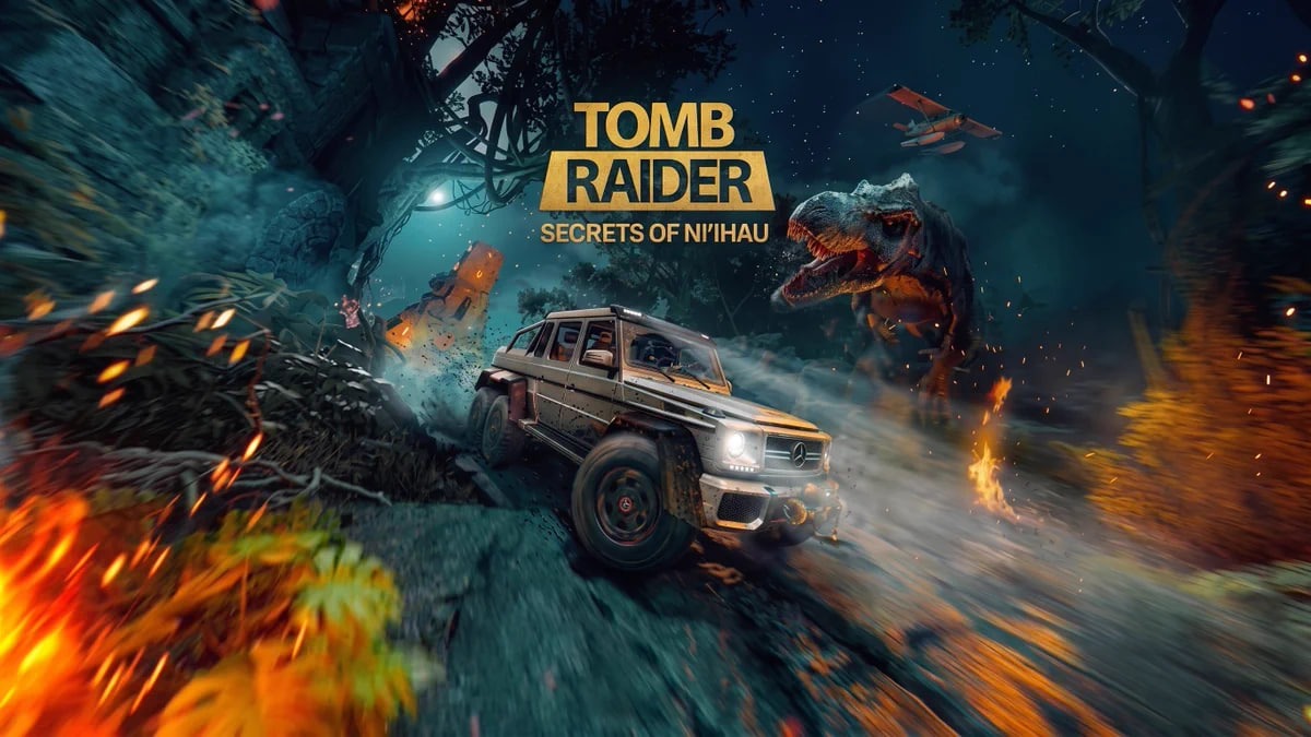 The Crew Motorfest получила кроссовер с Tomb Raider