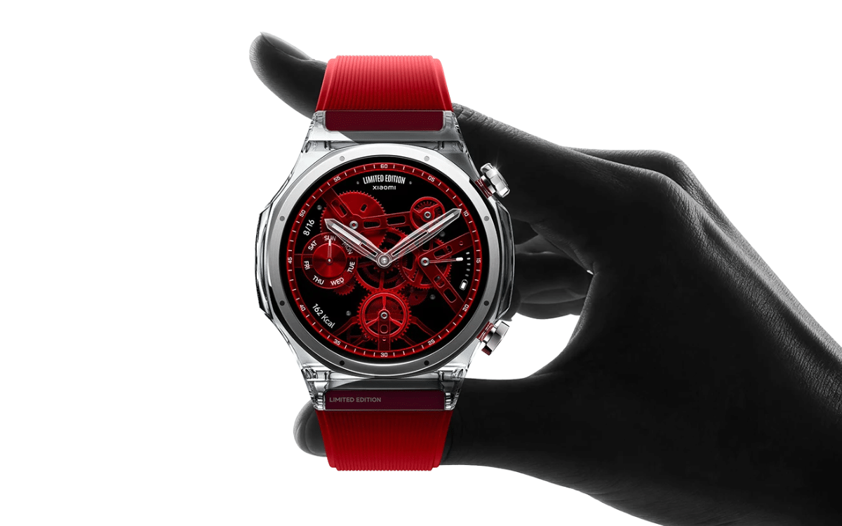 Xiaomi Watch S5 Transparent Edition с прозрачным корпусом