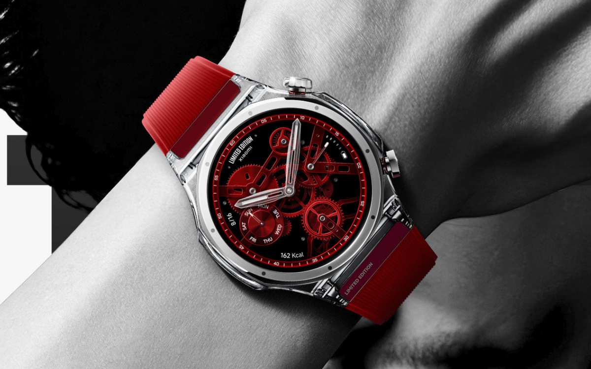 Xiaomi Watch S5 Transparent Edition с прозрачным корпусом