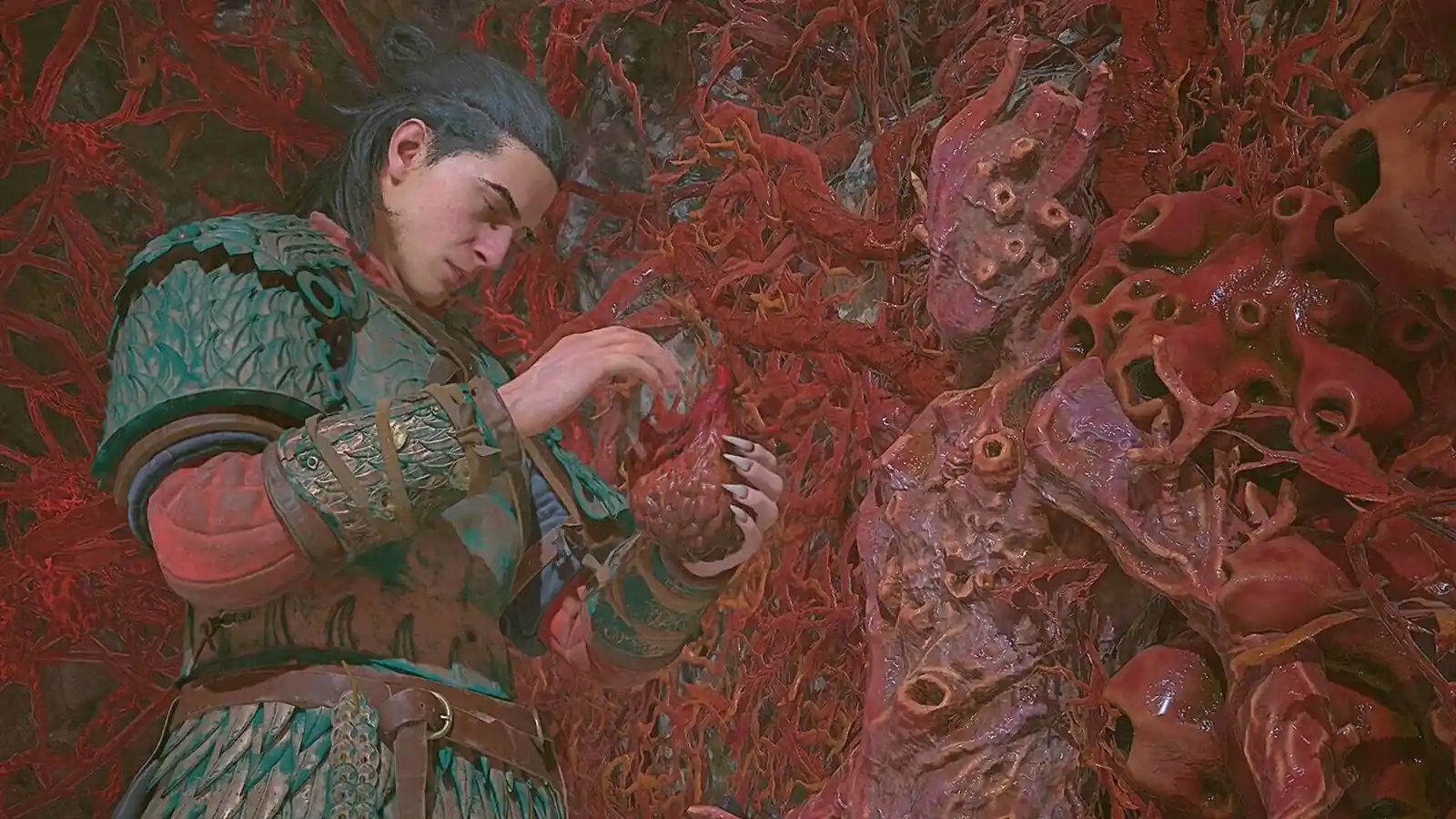 Человек с корнем мандрагоры в руках — The Blood of Dawnwalker