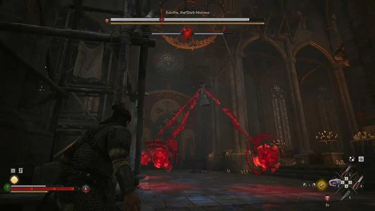 Бой с противником в красном зале — The Blood of Dawnwalker