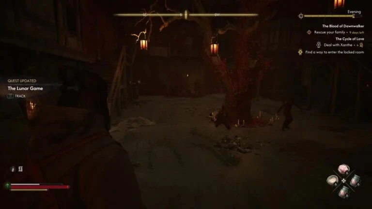 Коэн в главном зале особняка Ксанте — The Blood of Dawnwalker