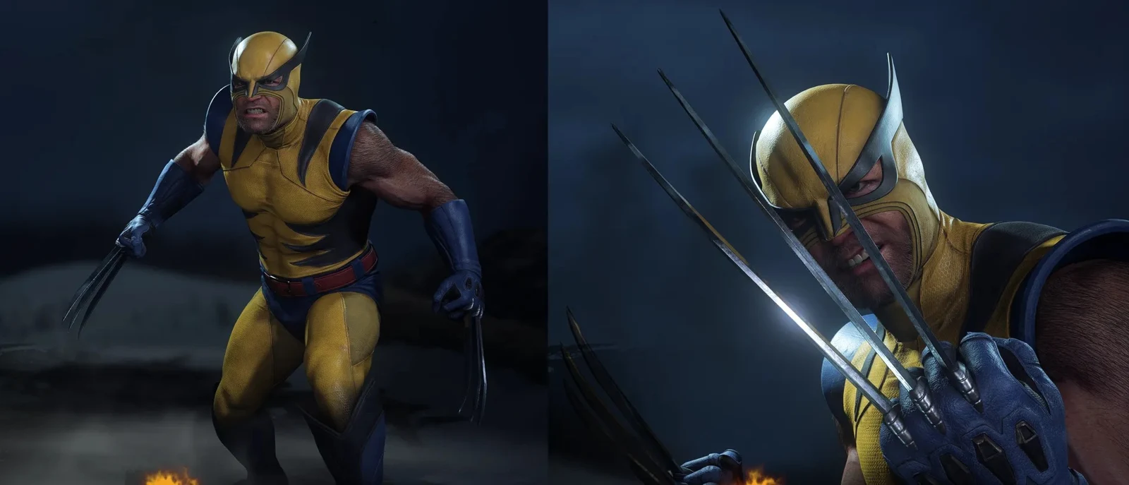 Невероятный костюм и крупный план гладких когтей — Marvel's Wolverine
