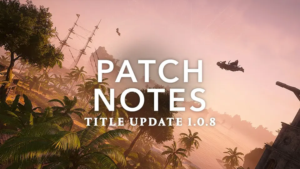 Иллюстрация обновления 1.0.8 для Black Flag Resynced