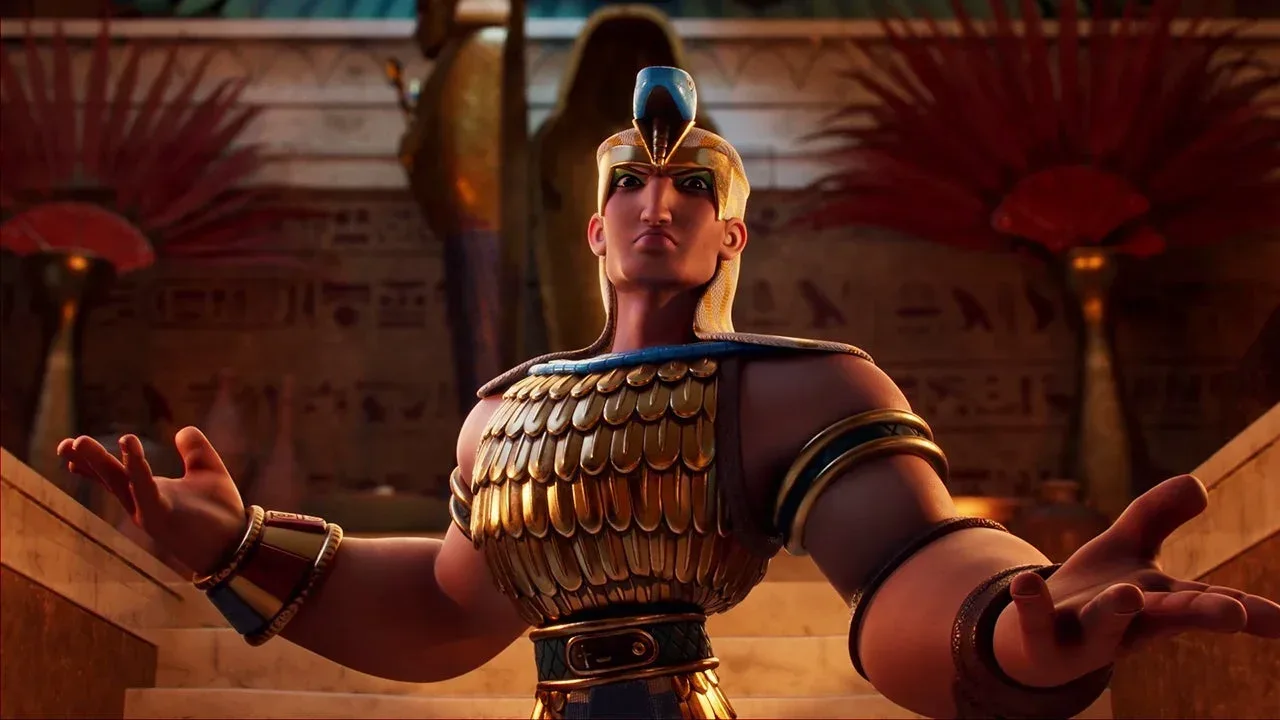 Персонаж Rise of Kingdoms в египетском зале