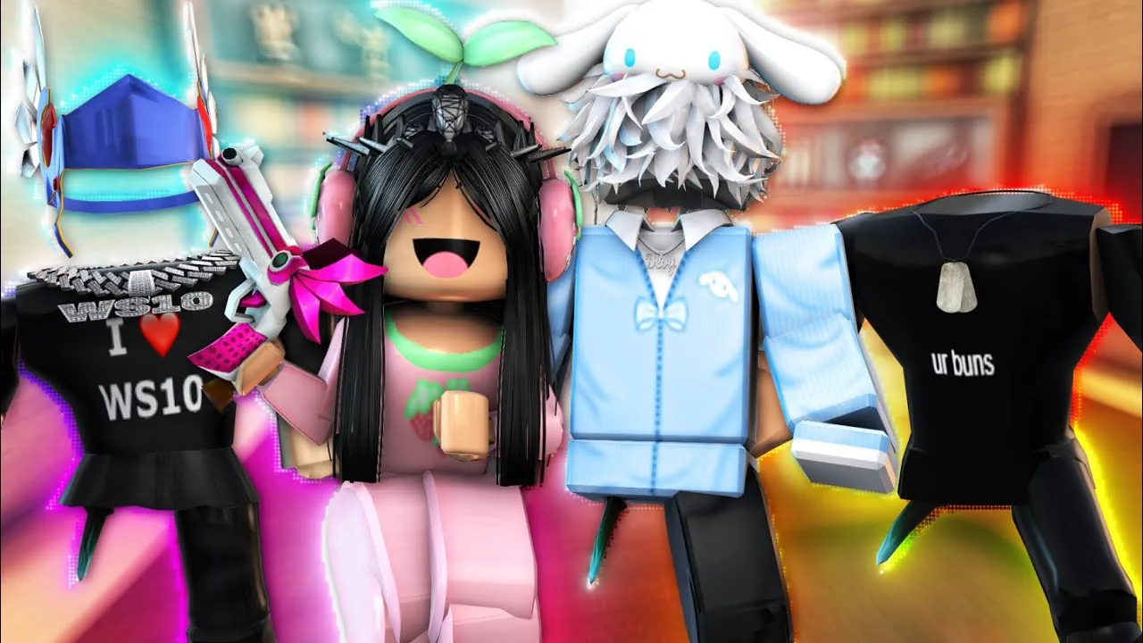 Коды ММ2: два персонажа Roblox с оружием