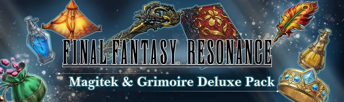 Официальная карточка Magitek and Grimoire Deluxe Pack для Final Fantasy Resonance