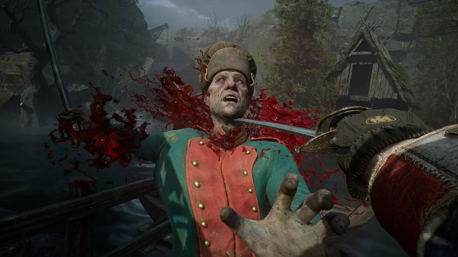 Уильям применяет способность к солдату в Valor Mortis
