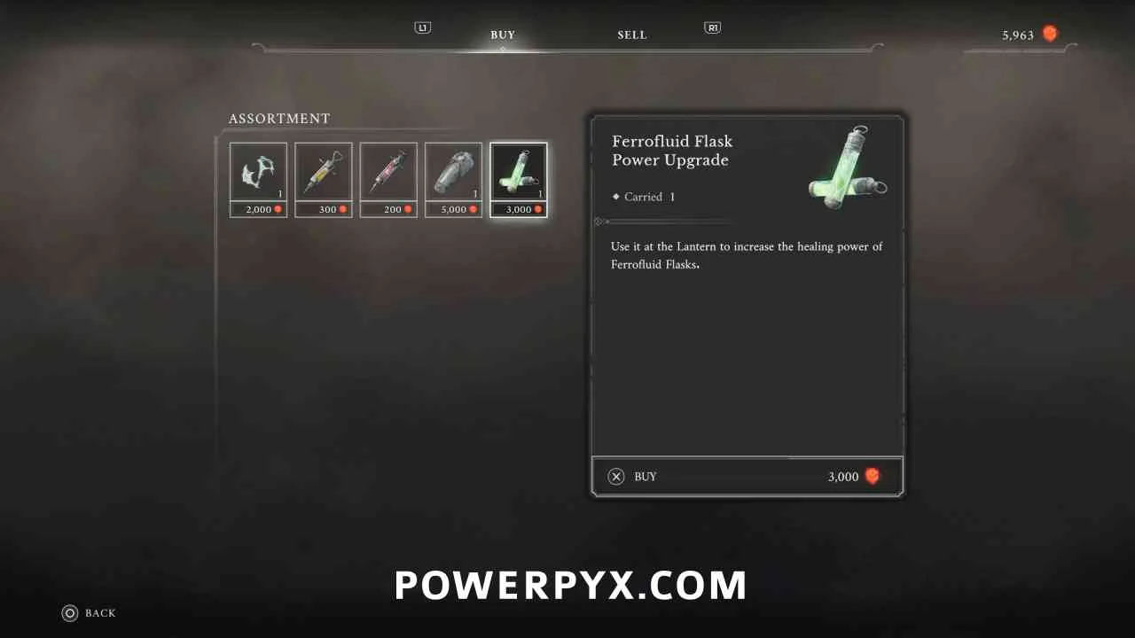 Усиление фляги за 3000