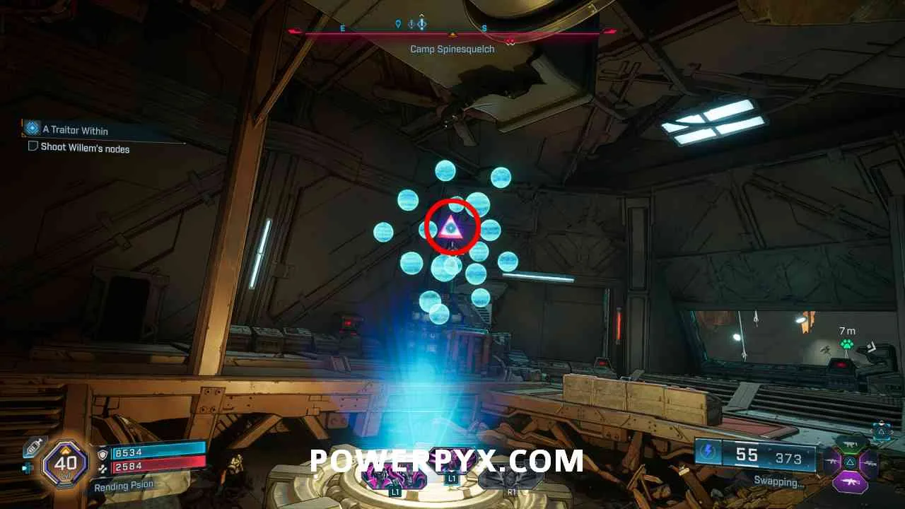Совмещённые красные треугольники A Traitor Within Borderlands 4