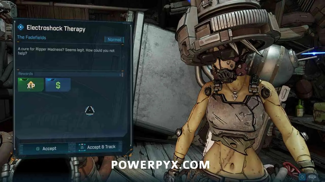 Профессор Амберли в Electroshock Therapy Borderlands 4