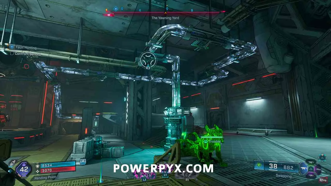 Вторая потолочная схема питания Fault Hunting Borderlands 4