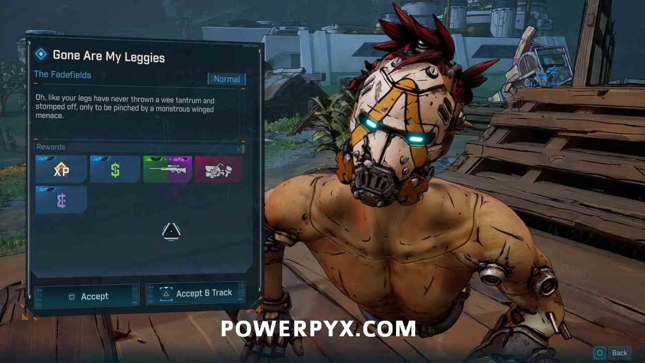 Топпер у маяка в Gone Are My Leggies Borderlands 4