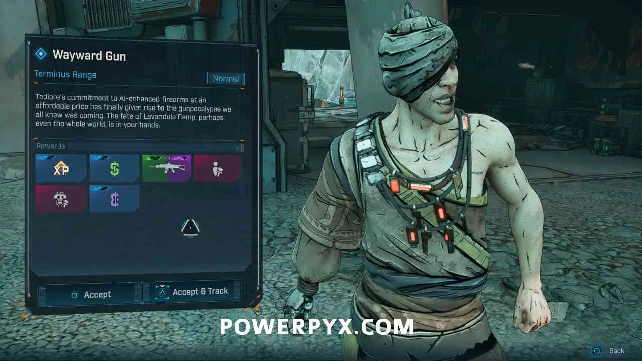 Эмиль в поселении Dusk’s Advent Borderlands 4