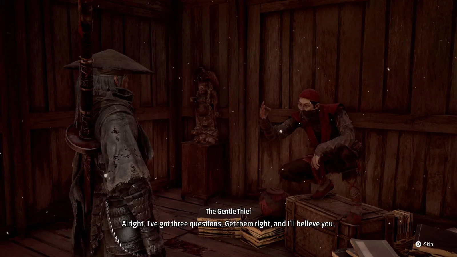 Gentle Thief в Phantom Blade Zero разговаривает с Соулом