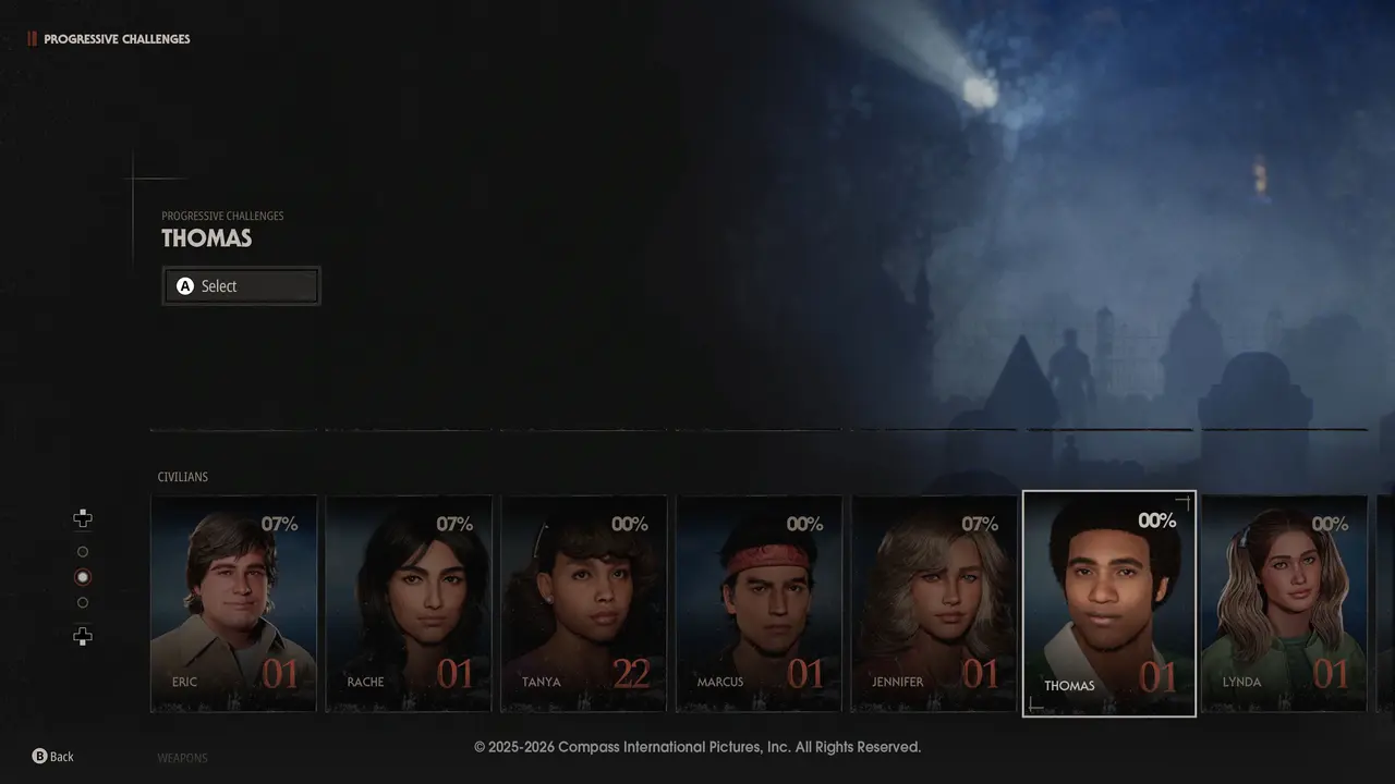 Выбор мирного персонажа в Halloween: The Game