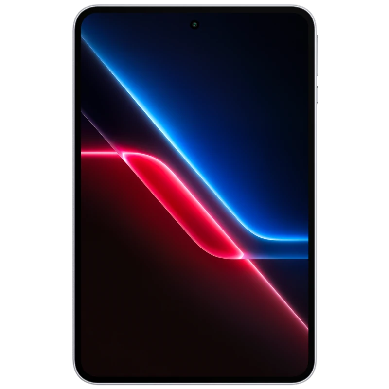 Игровой планшет Honor WIN Tablet спереди с красно-синими линиями на экране